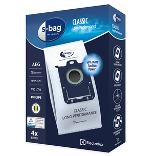 Electrolux s-bag Classic Long Performance, 4 pcs - Dust bags