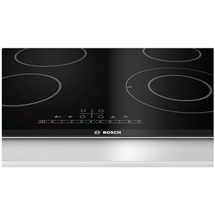 Bosch, width 60.6 cm, black - Built-in ceramic hob