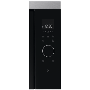 AEG, 17 L, 800 W, black/inox - Built-in Microwave Oven