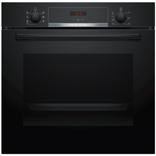 Bosch Serie 4, 71 л, черный - Интегрируемый духовой шкаф