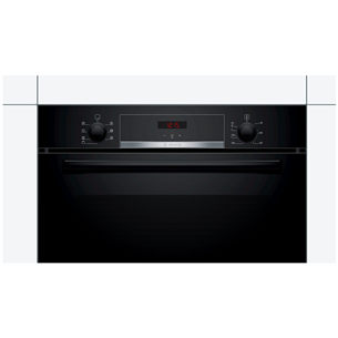 Bosch Serie 4, 71 L, black - Built-in Oven