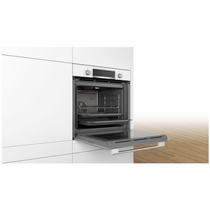 Bosch Serie 4, 71 L, white - Built-in Oven