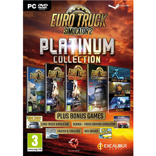 Arvutimäng Euro Truck Simulator 2 Platinum Collection