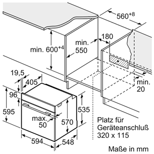 Built-in oven Bosch