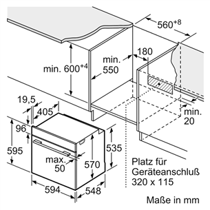 Built-in oven Bosch