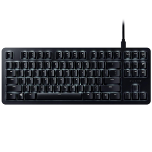  Razer BlackWidow Lite Orange Switch, US, must - Klaviatuur