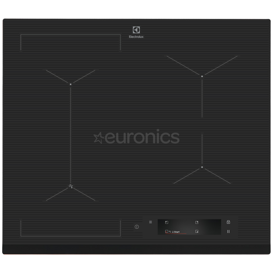 Electrolux 800 SenseFry, laius 59 cm, raamita, tumehall - Integreeritav induktsioonpliidiplaat