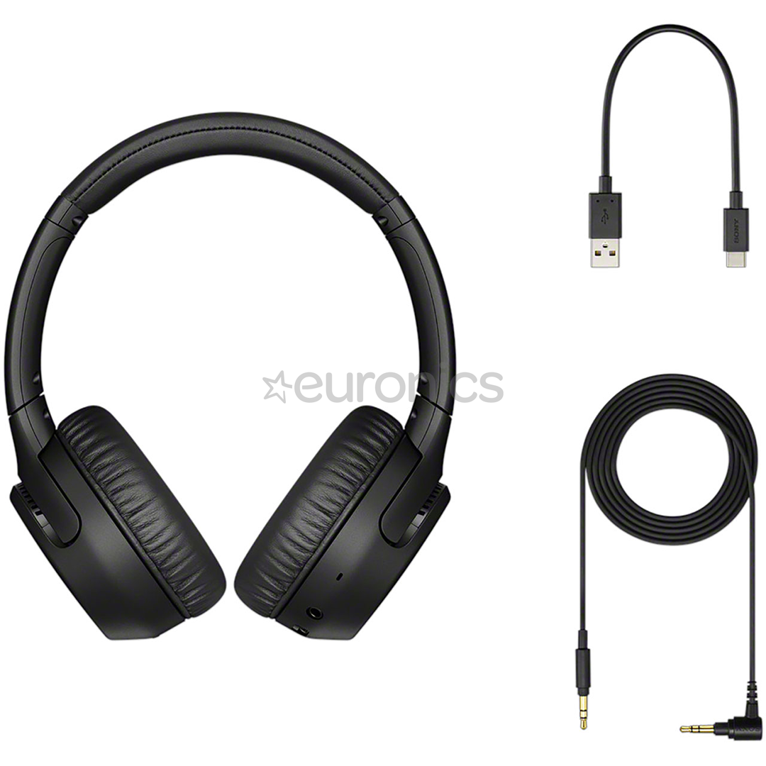 Sony XB700 Extra Bass, black - On-ear Wireless Headphones