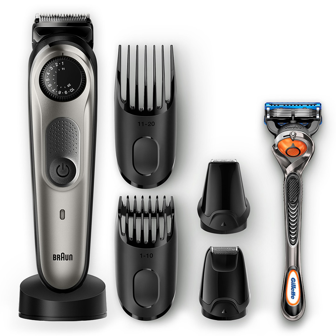 Habemetrimmer Braun + Gillette Fusion raseerija