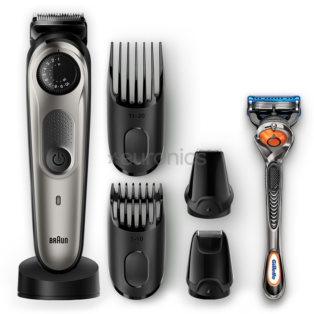 Habemetrimmer Braun + Gillette Fusion raseerija