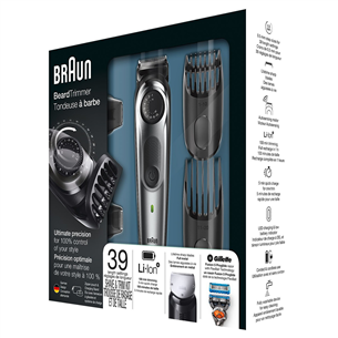 Habemetrimmer Braun + Gillette Fusion raseerija