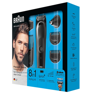 Multi-grooming kit 8-in-one Braun