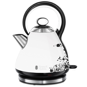Russell Hobbs Legacy Floral, 1.7 L, black/white - Kettle