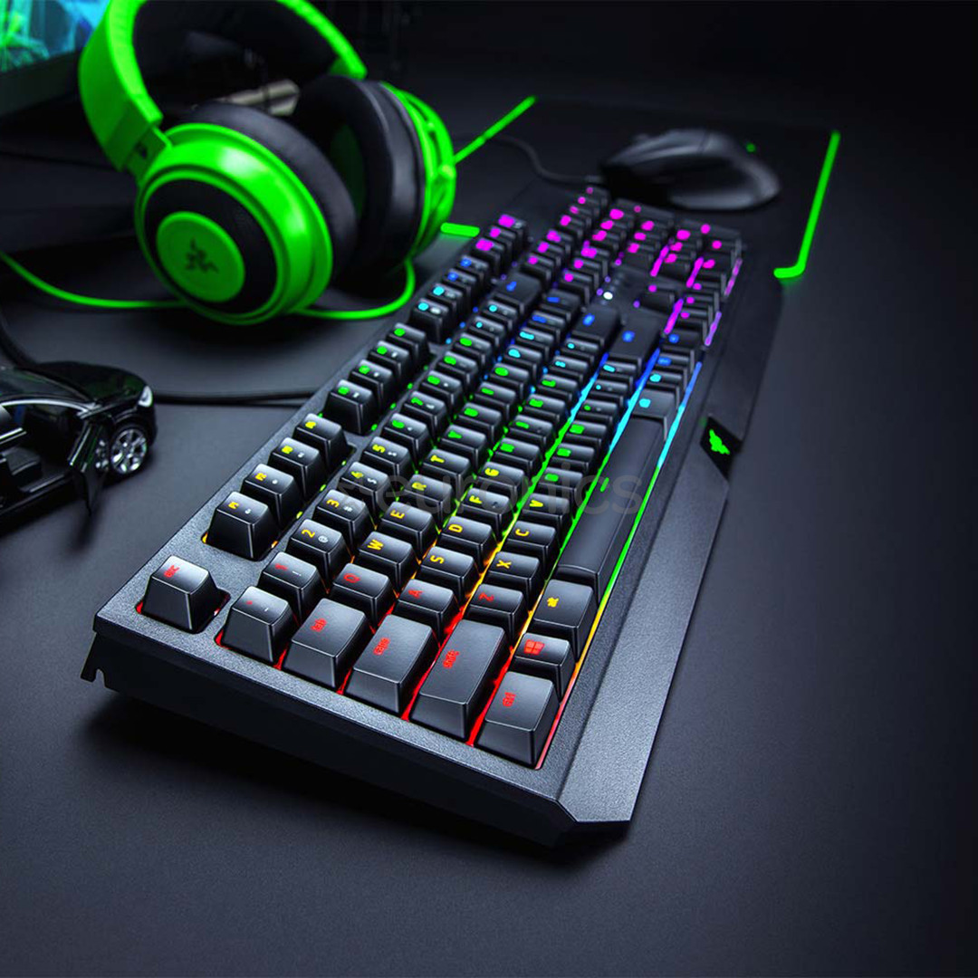 Клавиатура BlackWidow Green Switch, Razer / RUS