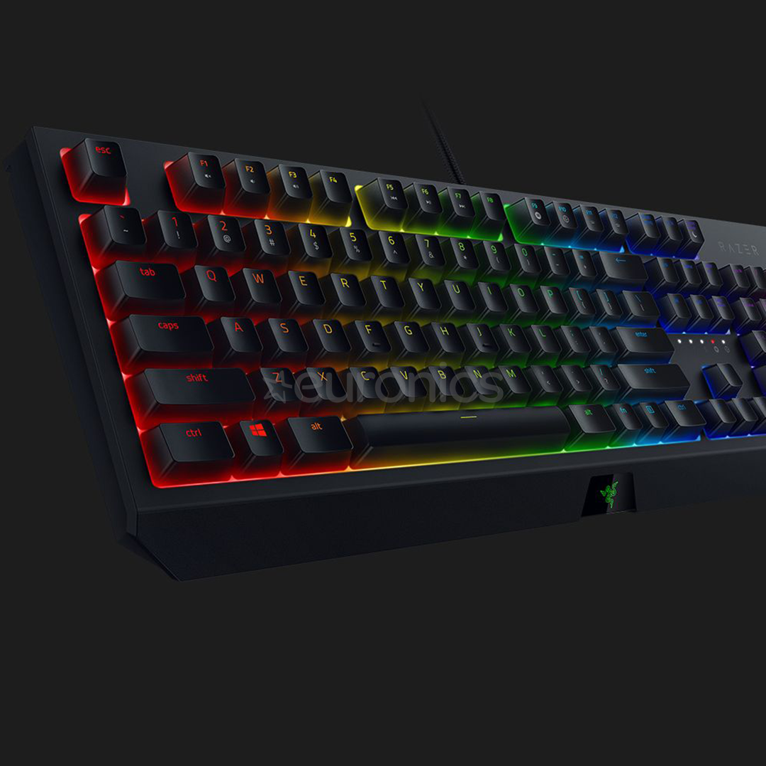 Klaviatuur Razer BlackWidow Green Switch (RUS)