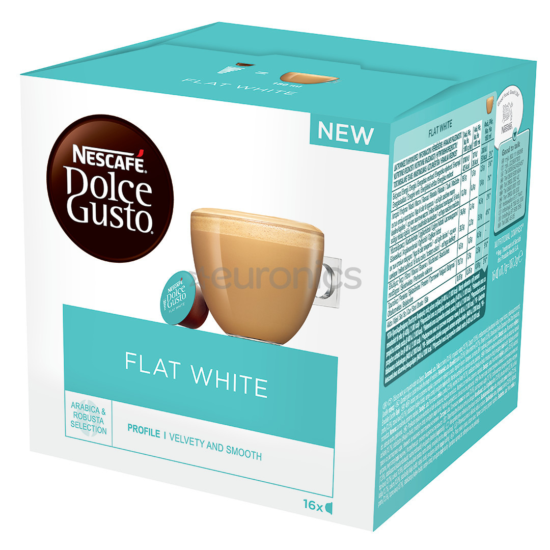 Coffee capsules Nescafe Dolce Gusto 3x Grande Intenso+Flat White