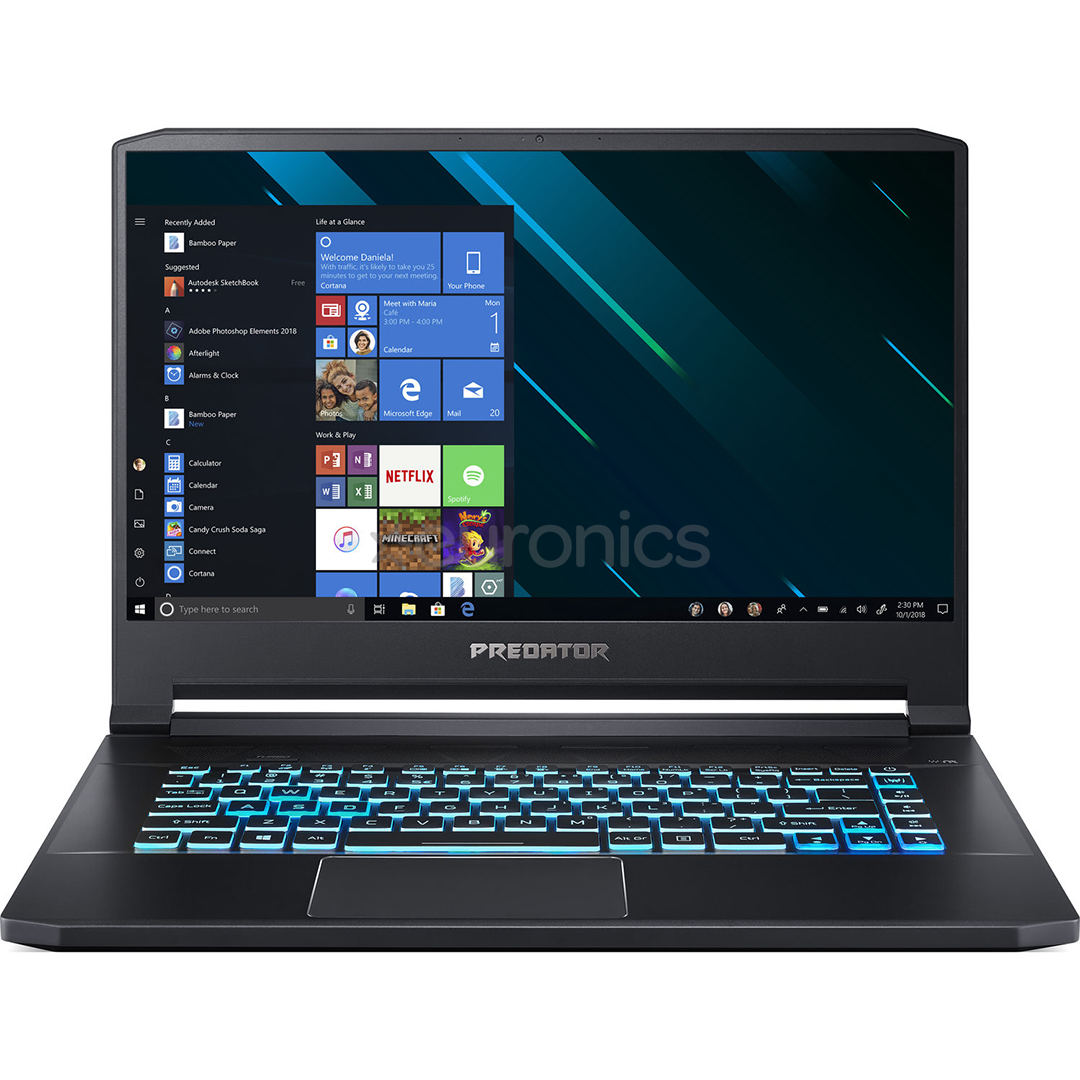 Sülearvuti Acer Predator Triton 500