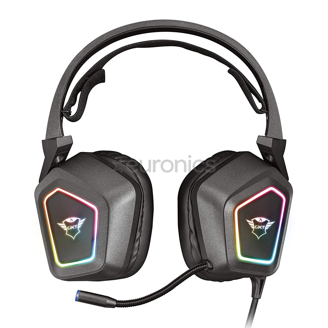 Trust GXT 450 Blizz RGB 7.1 Surround, black - Gaming Headset