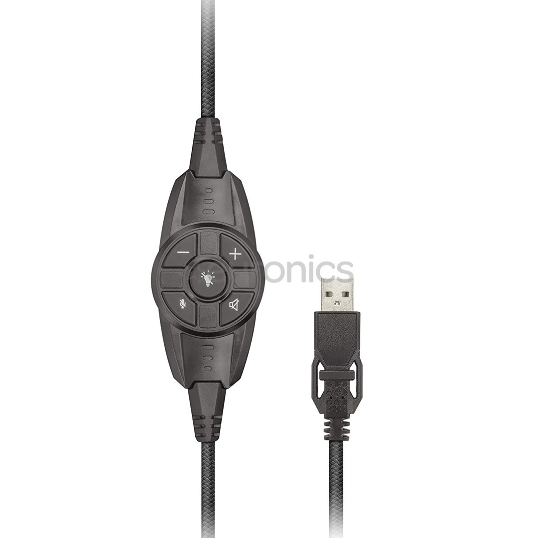 Trust GXT 450 Blizz RGB 7.1 Surround, black - Gaming Headset