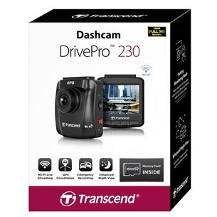 Videoregistraator Transcend DrivePro 230 GPS