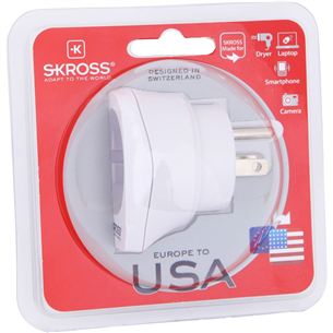 Reisiadapter EUR -- USA Skross