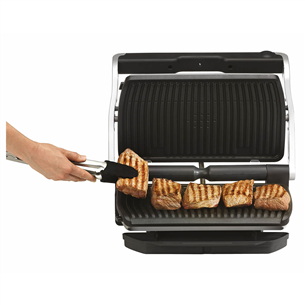 Tefal Optigrill+ XL, 2000 Вт, черный/нерж. сталь - Электрический гриль