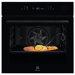Electrolux SteamBoost 800, 70 L, black - Built-in Steam Oven EOB7S31Z
