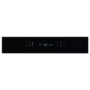 Electrolux SteamBoost 800, 70 л, черный - Интегрируемый паровой духовой шкаф