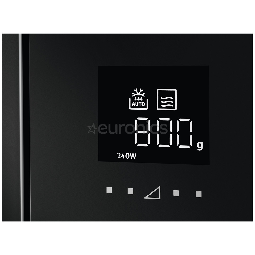 AEG, 26 L, 900 W, must/roostevaba teras - Integreeritav mikrolaineahi