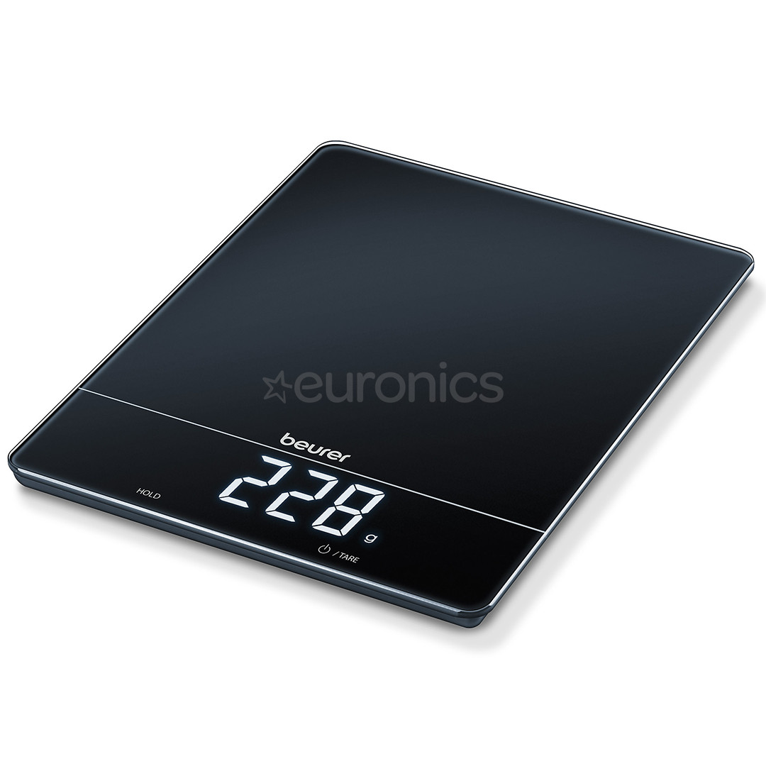Beurer KS34XL, up to 15 kg, black - Kitchen scale