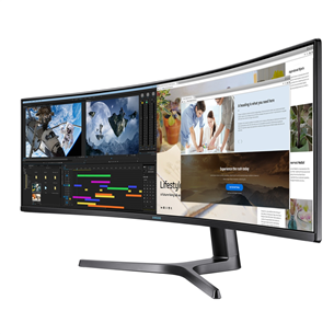 49" nõgus UltraWide QLED-monitor Samsung