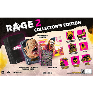 PS4 game Rage 2 Collector's Edition