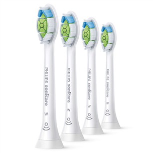 Philips Sonicare W Optimal White, 4 pieces, white - Toothbrush heads HX6064/10