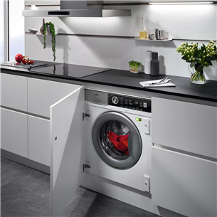 AEG, 8 kg, depth 54 cm, 1400 rpm - Built-in Washing Machine