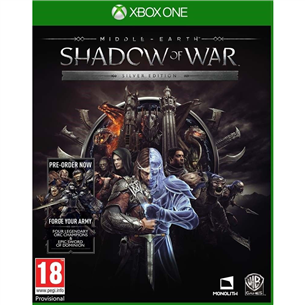 Xbox One game Middle Earth: Shadow of War Silver Edition