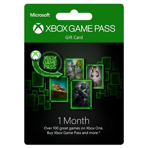 Абонемент Xbox Game Pass (1 месяц)