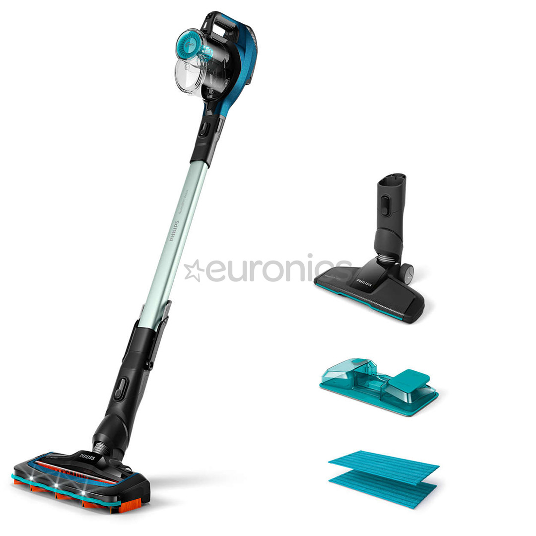 Philips SpeedPro Aqua, light blue - Cordless Stick Vacuum Cleaner