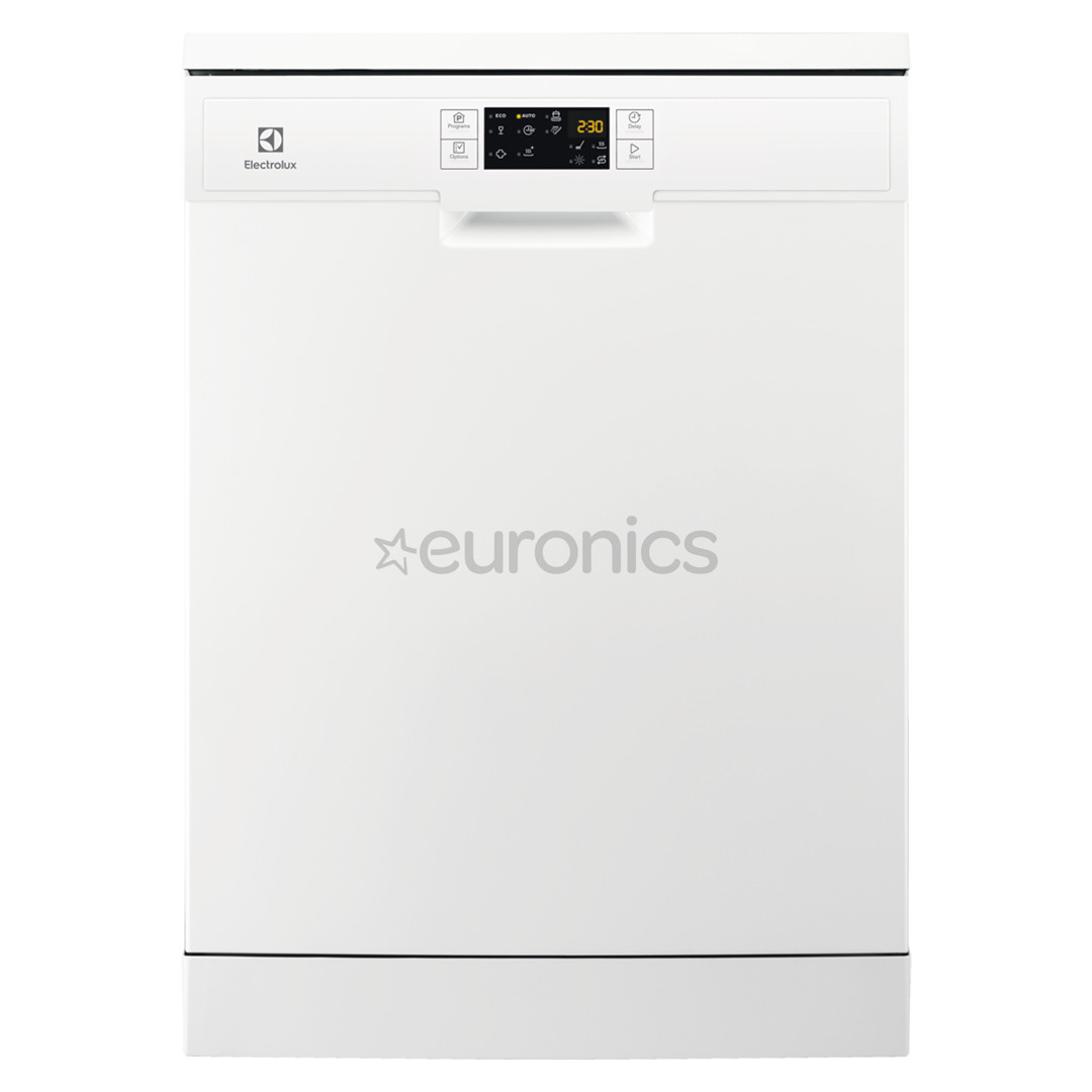 Electrolux, 13 place settings, width 60 cm, white - Dishwasher