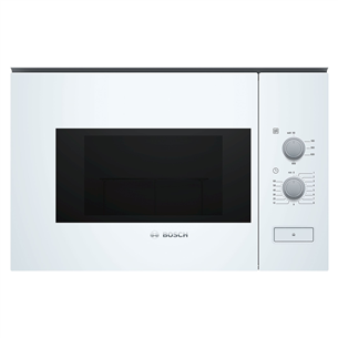 Bosch Serie 4, 20 L, 800 W, white - Built-in Microwave Oven