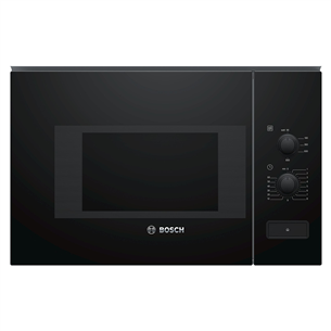 Bosch Serie 4, 20 L, 800 W, black - Built-in Microwave Oven