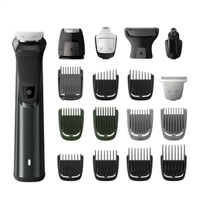 Philips Multigroom 7000 series, 18-in-1, black - Beard trimmer