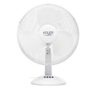 Adler, 90 W, white - Desk fan