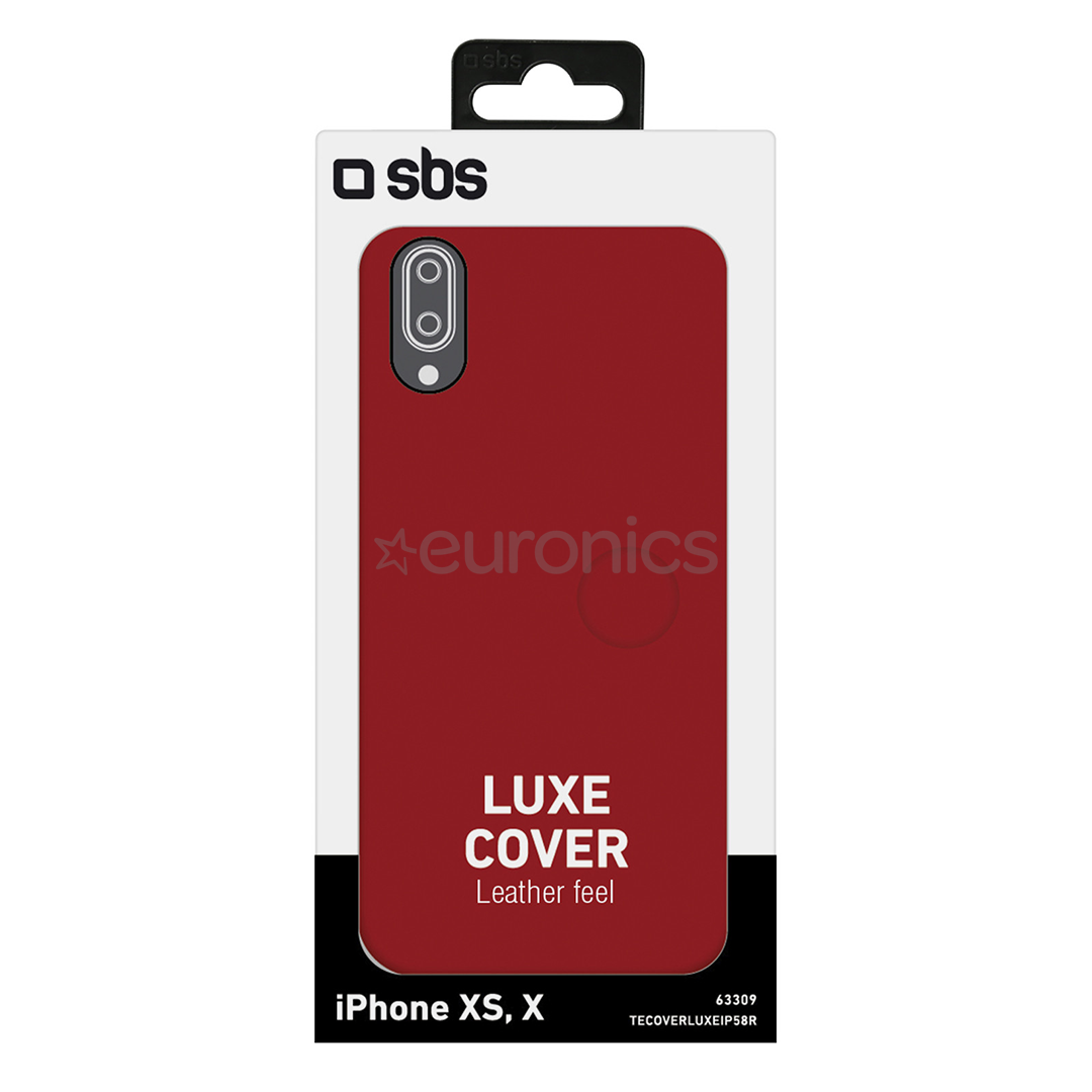 iPhone X / XS nahast ümbris SBS