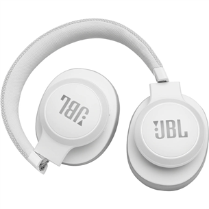 JBL Live 500, белый - Накладные беспроводные наушники