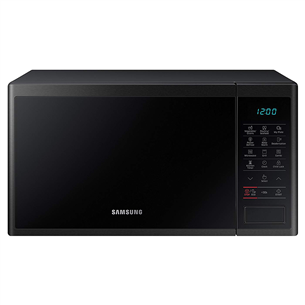 Samsung, 23 л, 800 Вт, черный - Микроволновая печь MG23J5133AK
