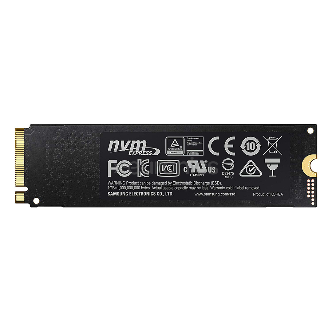 Samsung 970 EVO Plus, M.2, NVMe, PCIe 3.0, 250 GB - SSD