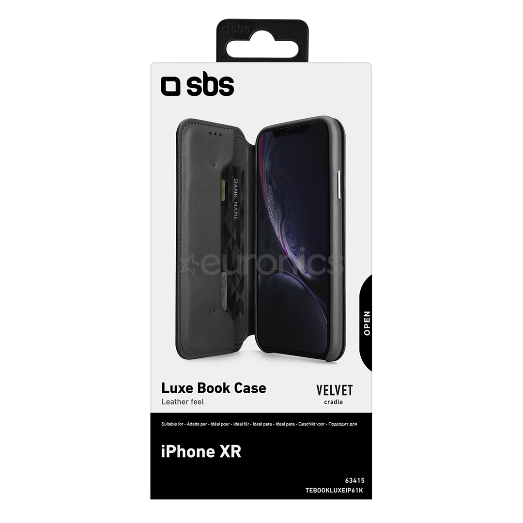 iPhone XR nahast kaaned SBS