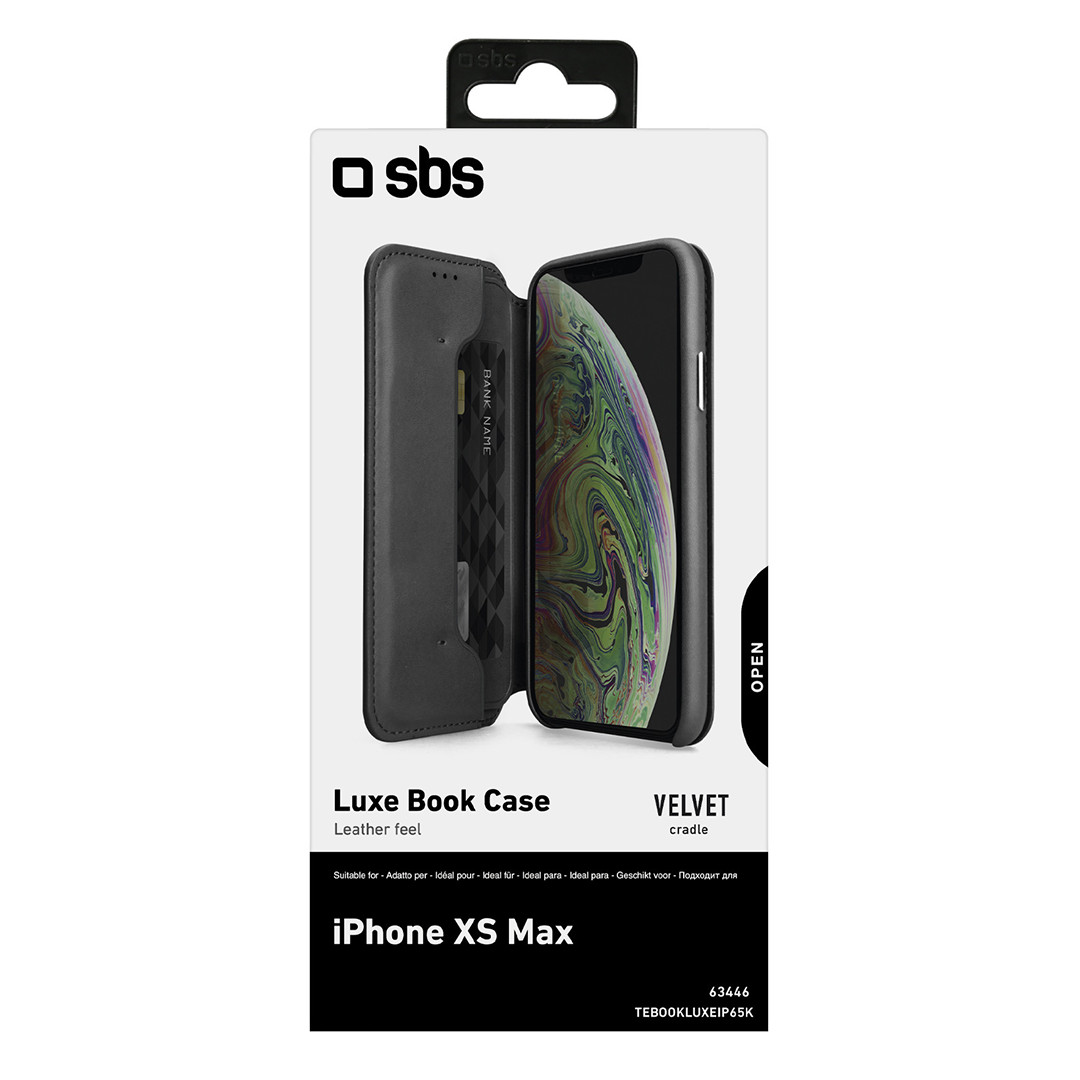 Кожаный чехол для iPhone XS Max, SBS