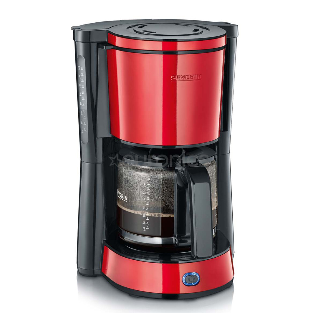 Severin, black/red - Coffee maker