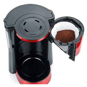 Severin, black/red - Coffee maker
